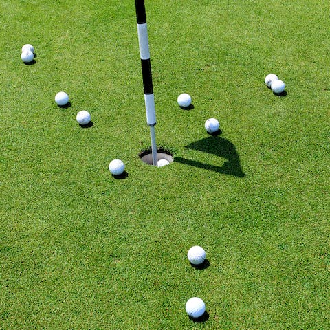 Play a round at Ashley Wood Golf Club, two minutes in the car