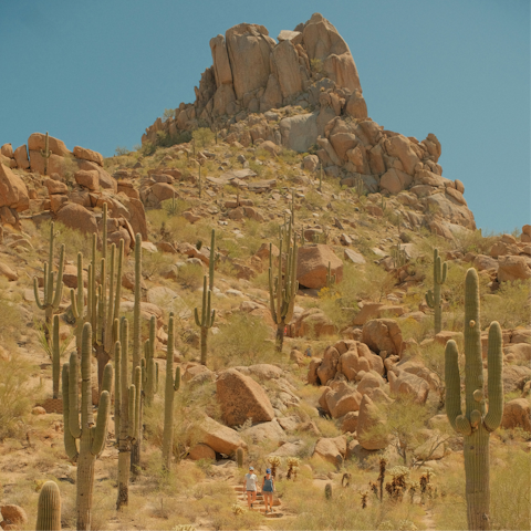 Climb Pinnacle Peak – a twenty-minute drive away