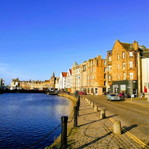 Discover the shops and restaurants around The Shore in Leith