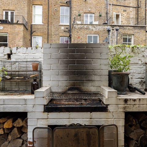 Cook outside on the barbecue