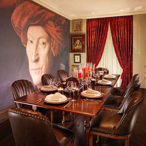 Have a grand dinner party
