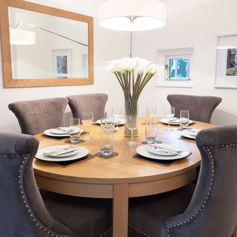 Gather at the dining table for a comforting bowl of Scottish lentil soup