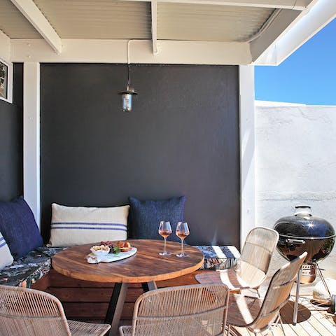 Dine alfresco on freshly barbecued South African delights
