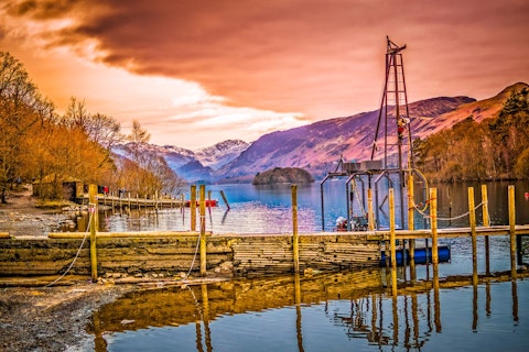 Cruise or kayak Ullswater, one of the Lake District's most spectacularly scenic lakes