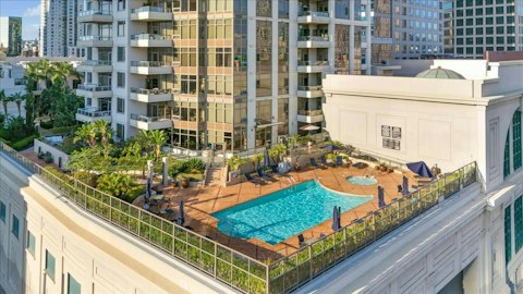 Make a beeline for the shared pool on a warm afternoon