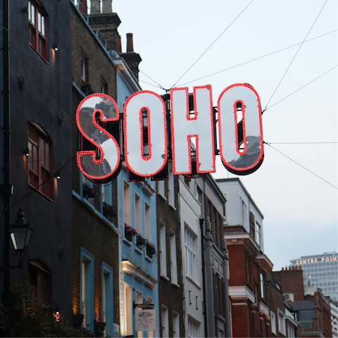 Browse vintage shops and galleries in the heart of Soho