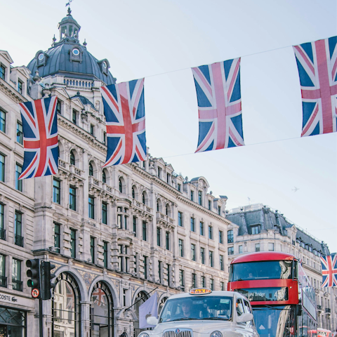 Soak up the buzz of Central London from Oxford Street