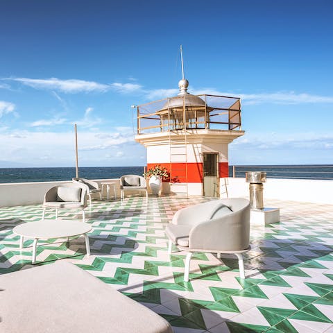 Make the most of your home-from-home in a restored lighthouse