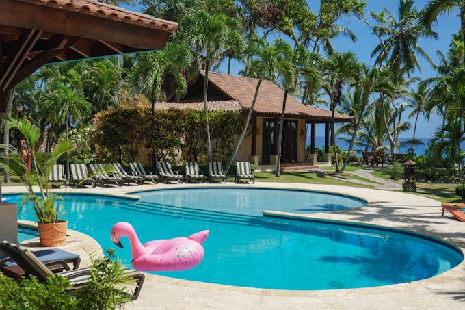 Barefoot on White Sand