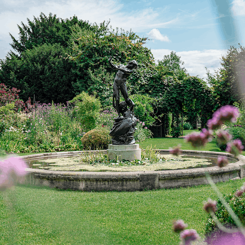 Stroll through lovely Regent's Park – it's just seven minutes away