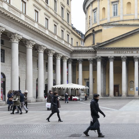 The central location