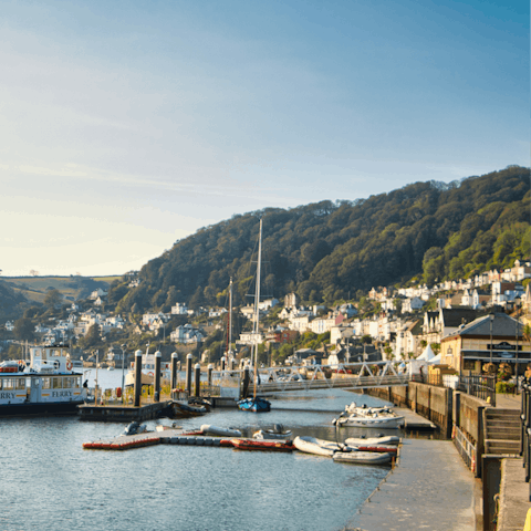 Begin your Devon adventure with a short ferry ride over to Dartmouth