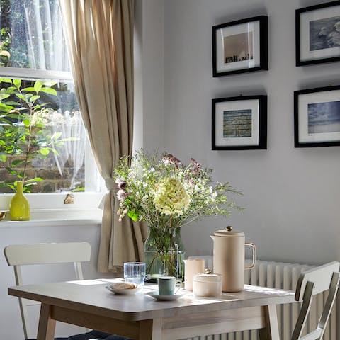 Beautiful natural light into the home