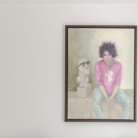 The statement artwork