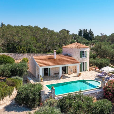 Stay in a charming stone house, styled on an old mill