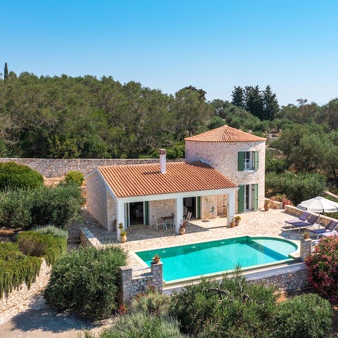 Stay in a charming stone house, styled on an old mill