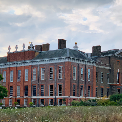 Wander into Kensington and explore the magnificent royal gardens