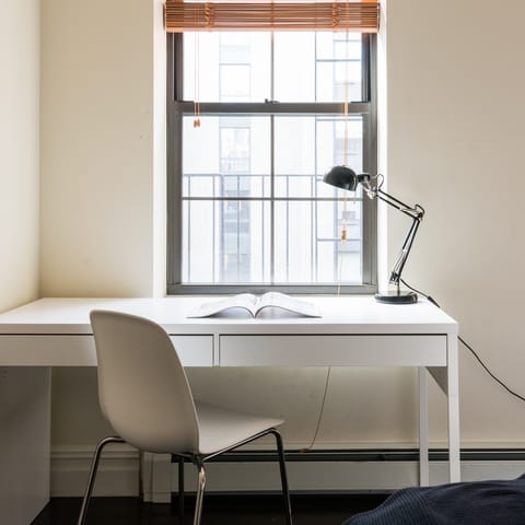 A sunny spot to work away