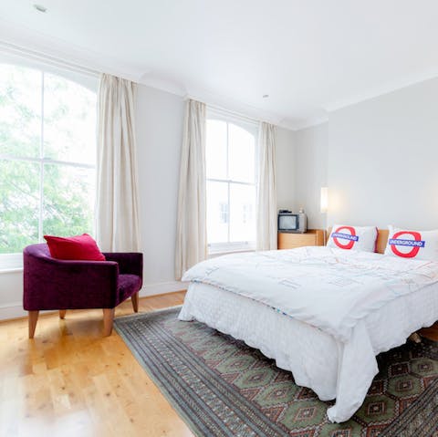 Wake up in the beautiful bedrooms feeling rested and ready for another day of exploring