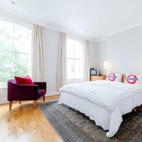 Wake up in the beautiful bedrooms feeling rested and ready for another day of exploring
