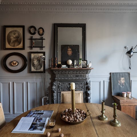 Admire the period features with heaps of charm