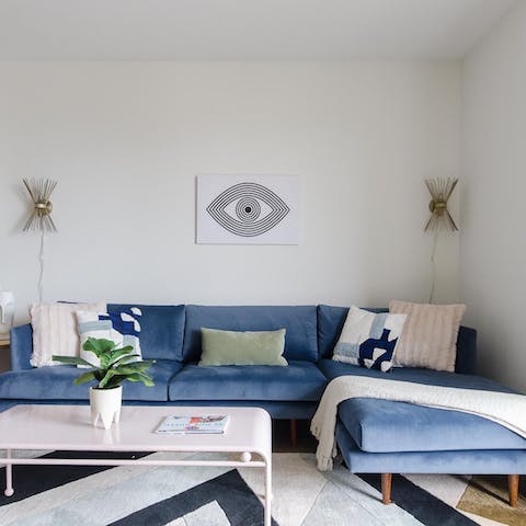 characterful living room