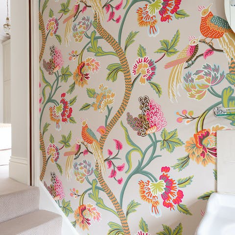 the stand out bathroom