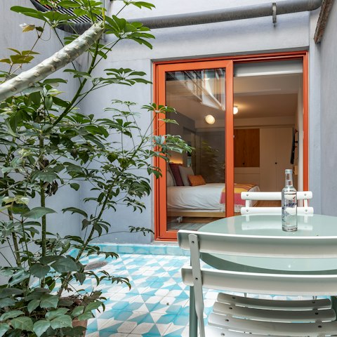Soak up the sun on your own balcony