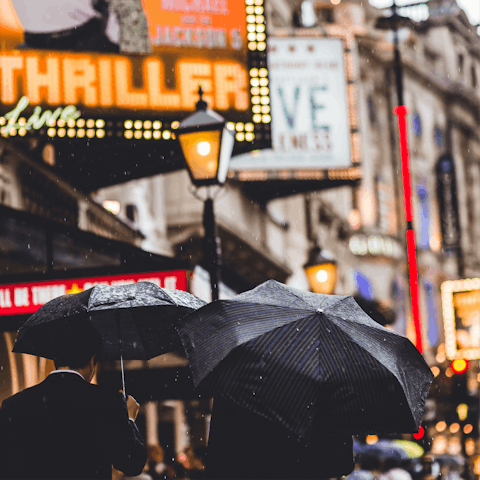 Catch a show in the West End, within easy walking distance