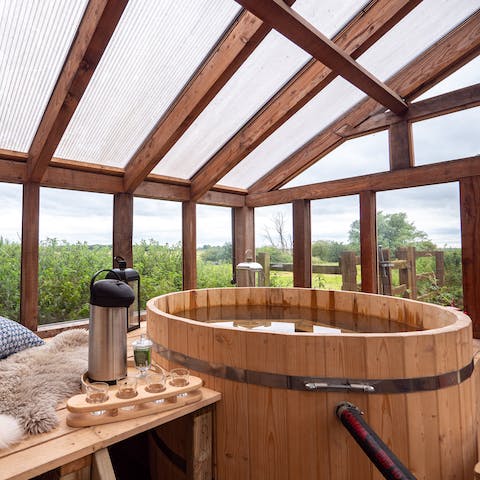 Book in a session at the farm's spa and feel truly rejuvenated afterwards