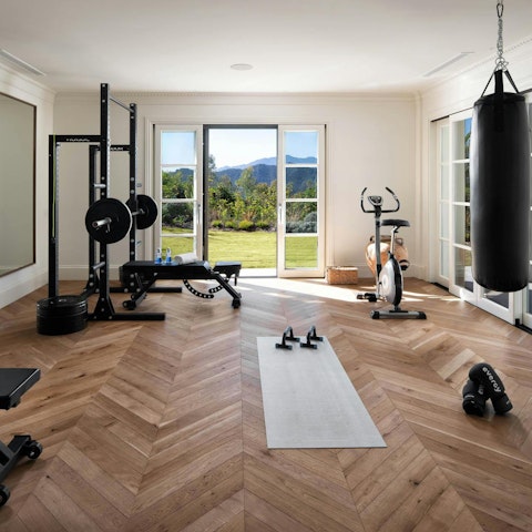 Uplift your stay with an energising workout in the home gym