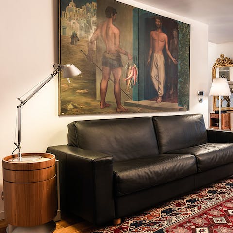 Art-filled home