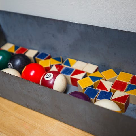 A collection of games for your entertainment