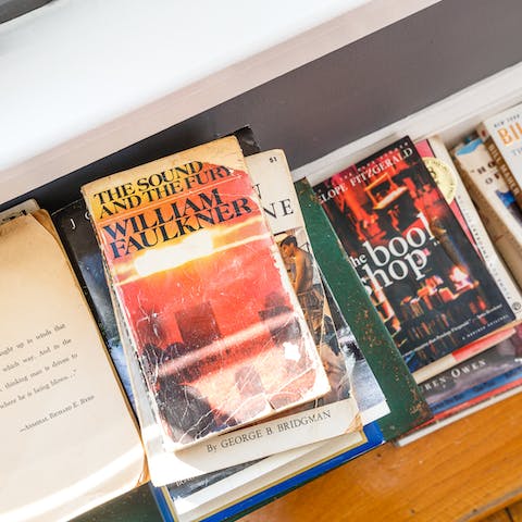 A collection of novels to pass the time