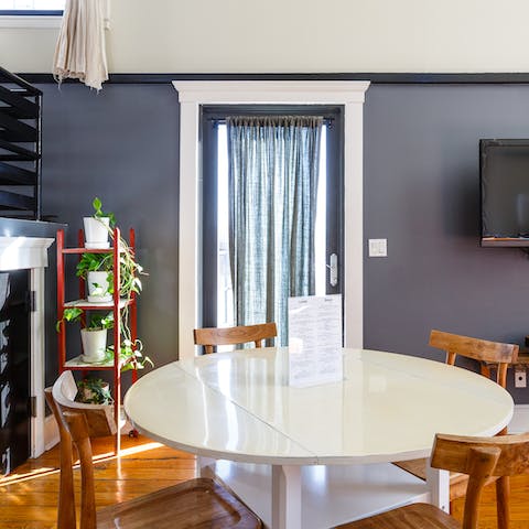 A delightful spot to enjoy a meal