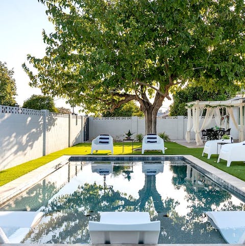 Refresh yourself with a swim in the pool