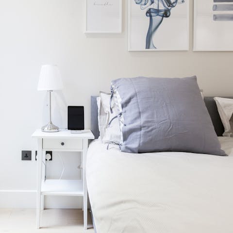 A homely collection of bedrooms