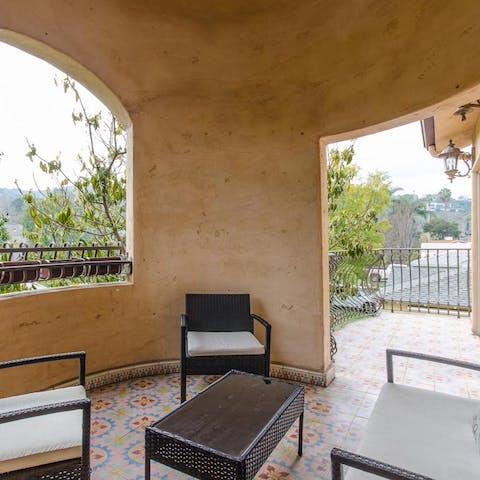 Unique Private Balconies