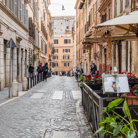 The picturesque Via Palermo