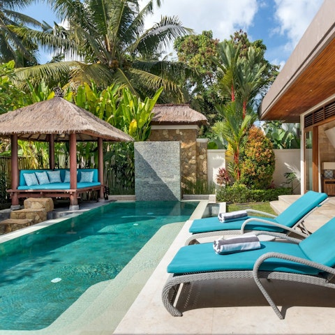 Look forward to leisurely days spent by the pool