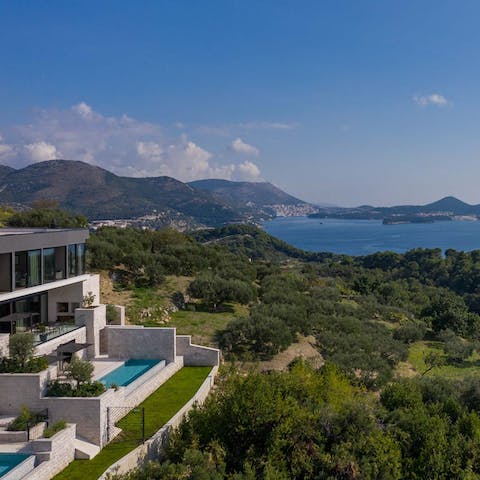 Take in the far-reaching views from your home