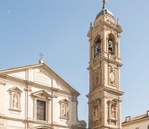 The beautiful church next door