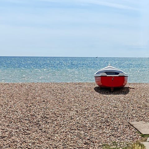 Spend the day on East Preston's beach – it's right on the doorstep