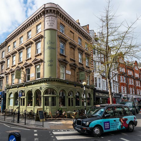 The impeccable Marylebone location