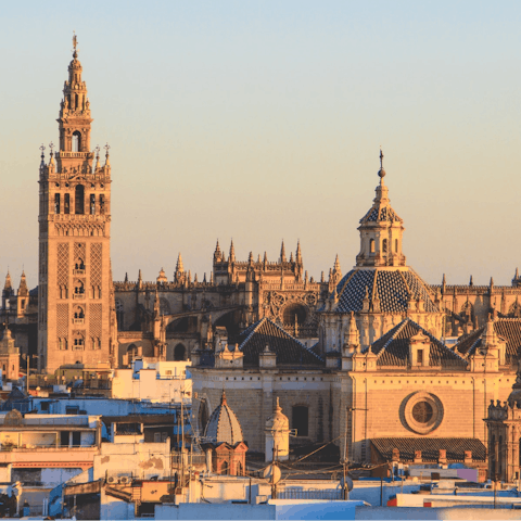 Stay in iconic Triana and have a stroll along the nearby River Guadalquivir