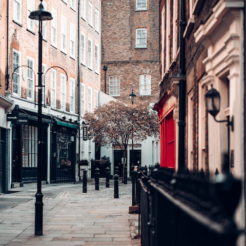 Explore Soho from this central home – catch a show on the West End