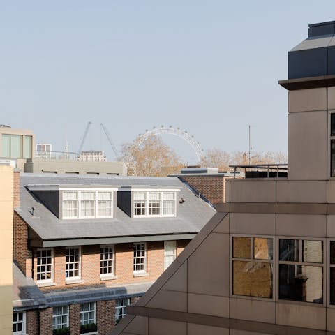 The views over London