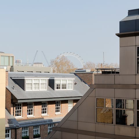 The views over London