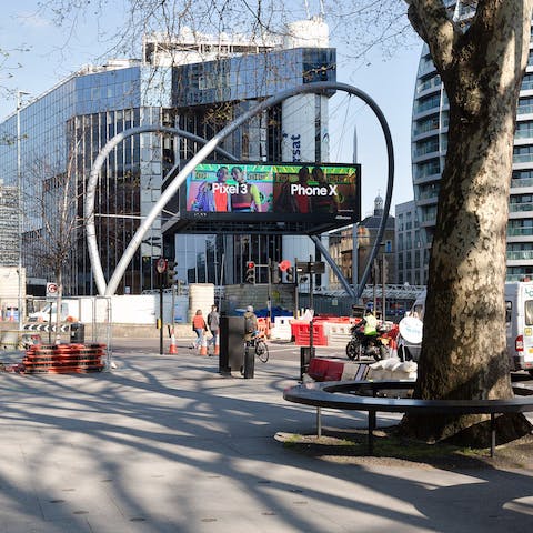 Lively location near Old Street Roundabout