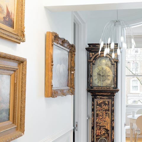 An elegant collection of antiquities